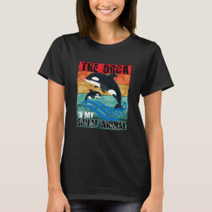 T-shirt L'Orca Est Mon Animal Spirituel Orca