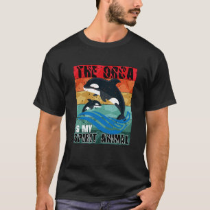 T-shirt L'Orca Est Mon Animal Spirituel Orca