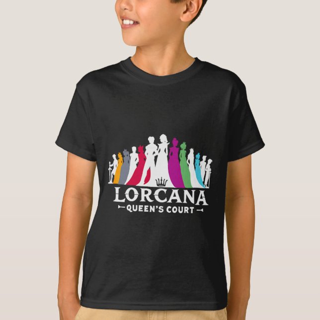 T-shirt Lorcana Queen's Court  (Devant)
