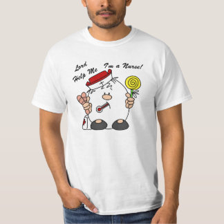 T-shirt Lord Aidez-moi Je suis infirmière