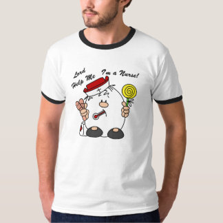 T-shirt Lord Aidez-moi Je suis infirmière
