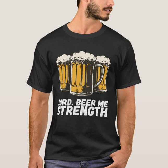 T-shirt Lord Beer Me Force (Devant)