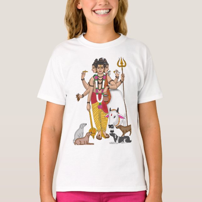 T-shirt Lord Dattatreya T (Devant)