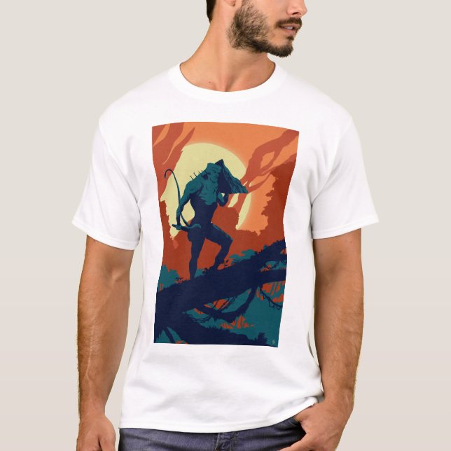 T-shirt Lord Hanuman (Devant)