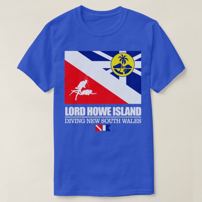 T-shirt Lord Howe Island DF (Design devant)
