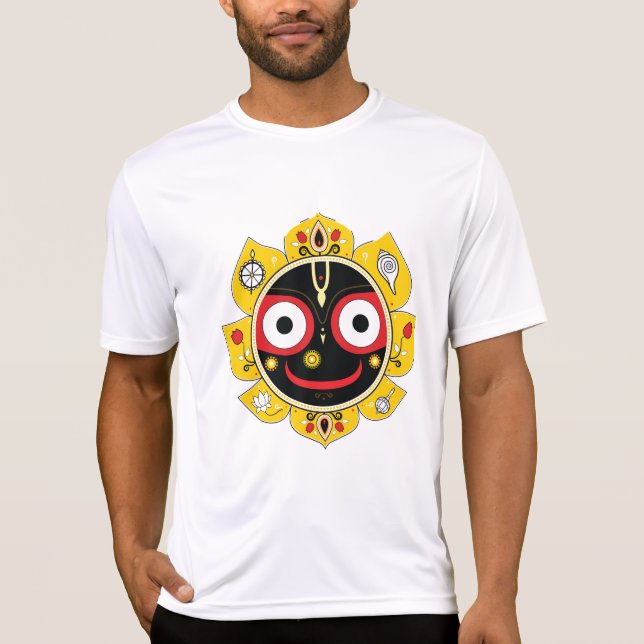 T-shirt Lord Jagannath Face Hindu Deity Spiritual (Devant)