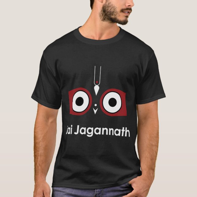 T-shirt Lord Jagannath Puri Dham Hare Krishna (Devant)