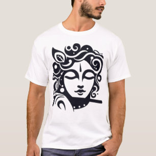 T-shirt Lord Krishna Face v2