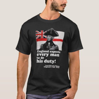 T-shirt Lord Nelson A Dit Qu'Il Fait La Bonne Chose Slogan