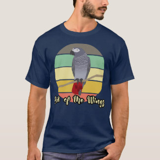 T-shirt Lord of the Wings African Grey Parrot Lover and Pe