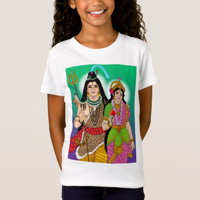 T-Shirt Lord Shiv Parvati (Devant)