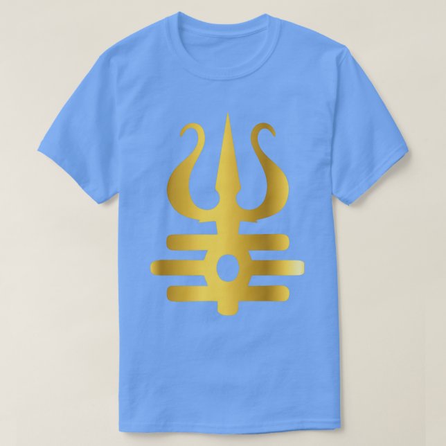 T-shirt Lord shiva or trishul designer oeuvre (Design devant)