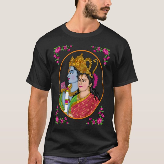 T-Shirt Lord Sita Ram (Devant)