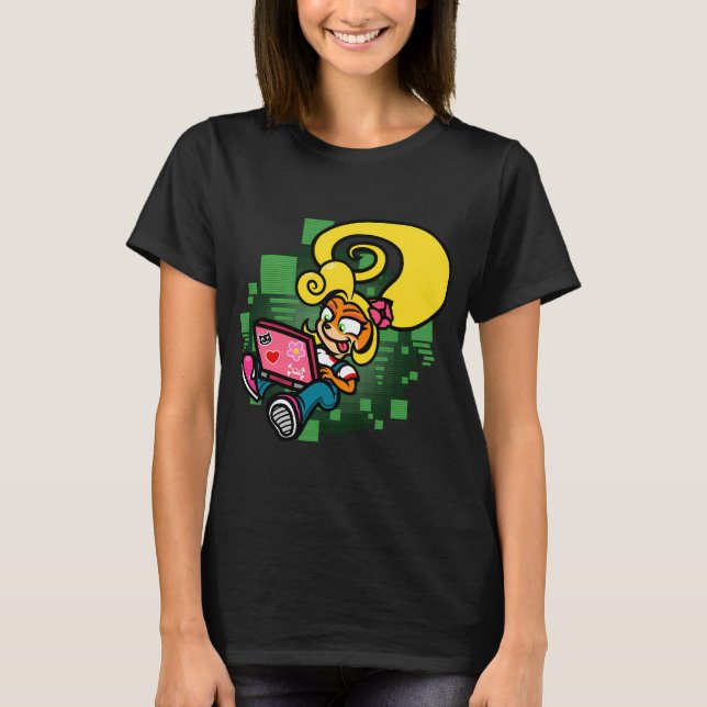 T-shirt L'ordinateur portable de Coco (Devant)