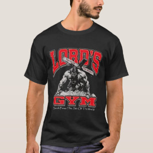 T-shirt Lords Gym Bench Presse Le Péché Du Monde