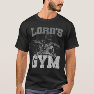 T-shirt Lords Gym Seigneur est le péché du monde Jésus