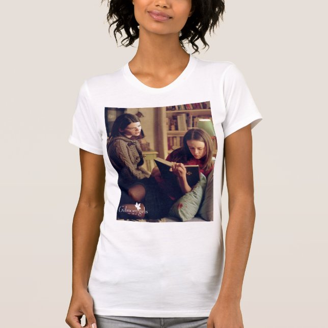 T-shirt Lorelai et Rory assis dans la chambre (Devant)