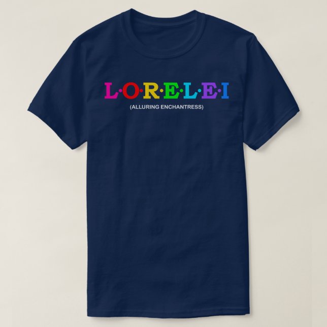 T-shirt Lorelei Alluring Enchantress 1 (Design devant)