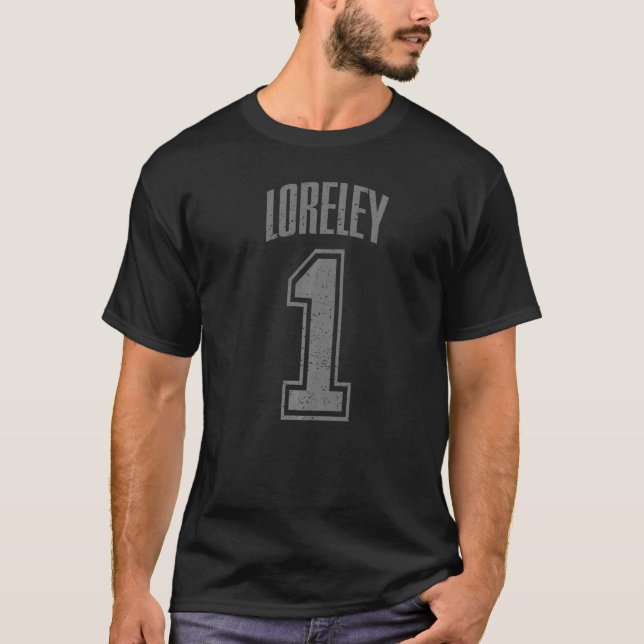 T-shirt Loreley Supporter Numéro 1 Le plus grand ventilate (Devant)