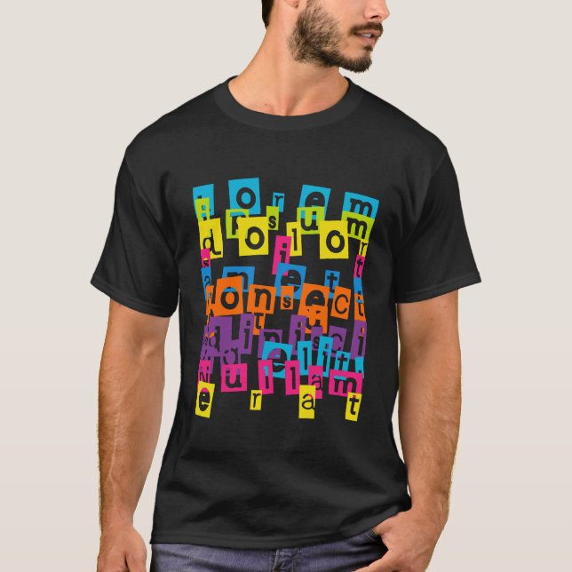 T-shirt Lorem Ipsum (Devant)