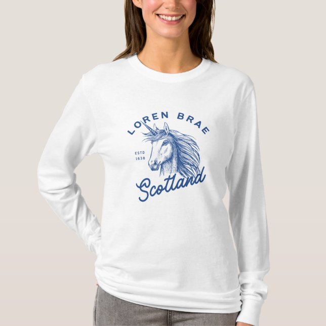 T-shirt Loren Brae Unicorn (Devant)