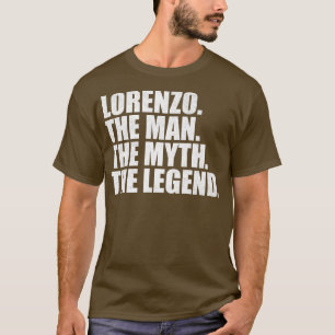 T-shirt Lorenzo Lorenzo Nom Lorenzo prénom