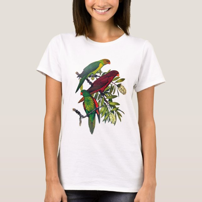 T-shirt Lories et lorikeets (Devant)