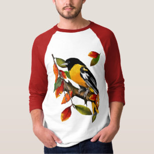 T-shirt Loriot dans des chemises d'automne
