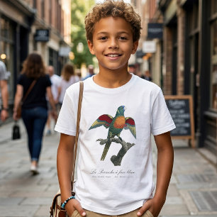 T-shirt Loriquet à tête bleue, Trichoglossus haematodus