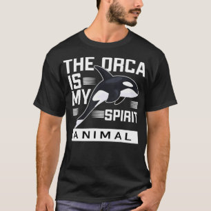T-shirt L'orque est mon animal d'esprit