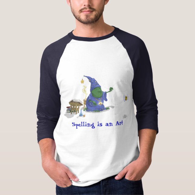 T-shirt L'orthographe est un art (Devant)