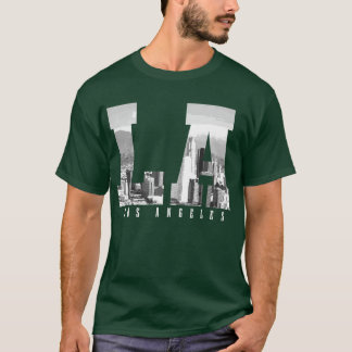 T-shirt Los Angeles Baseball Skyline California Player Coa