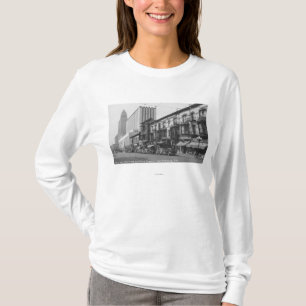 T-shirt Los Angeles, bureau de poste de CA et vieille