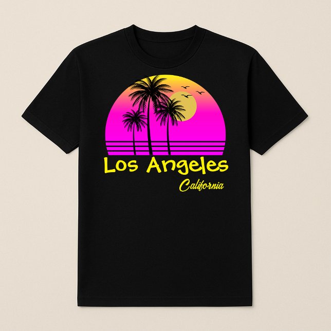 T-shirt Los Angeles California Retro Sunset (Créateur téléchargé)
