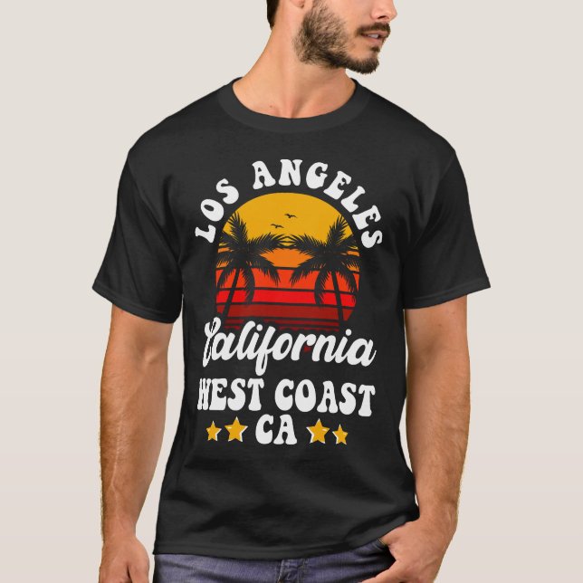 T-shirt Los Angeles Californie (Devant)