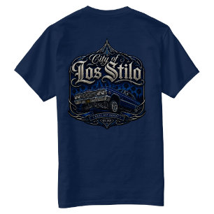 T-shirt Los Angeles construite et non achetée avec