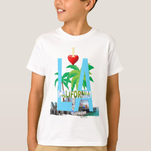 T-shirt los angeles l a california ville usa amérique