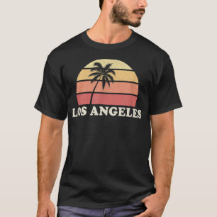 T-shirt Los Angeles LA CA Vintage T Retro les années 70 Th