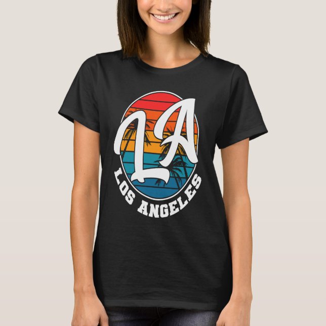 T-shirt Los Angeles LA California   15 (Devant)