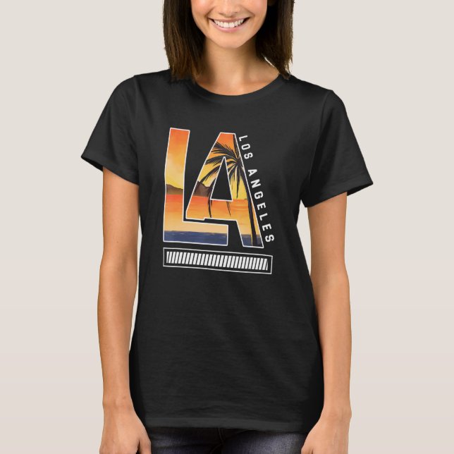 T-shirt Los Angeles LA California  2 (Devant)
