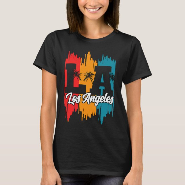 T-shirt Los Angeles LA California   2 (Devant)
