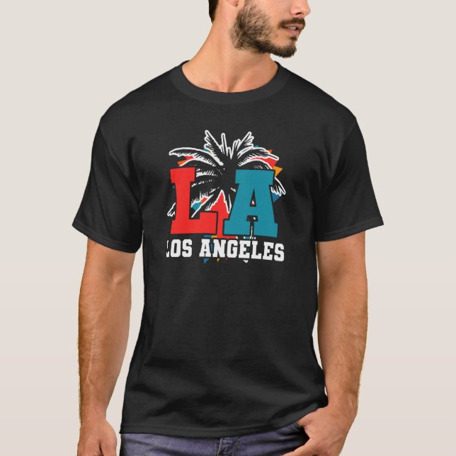 T-shirt Los Angeles LA California  3 (Devant)