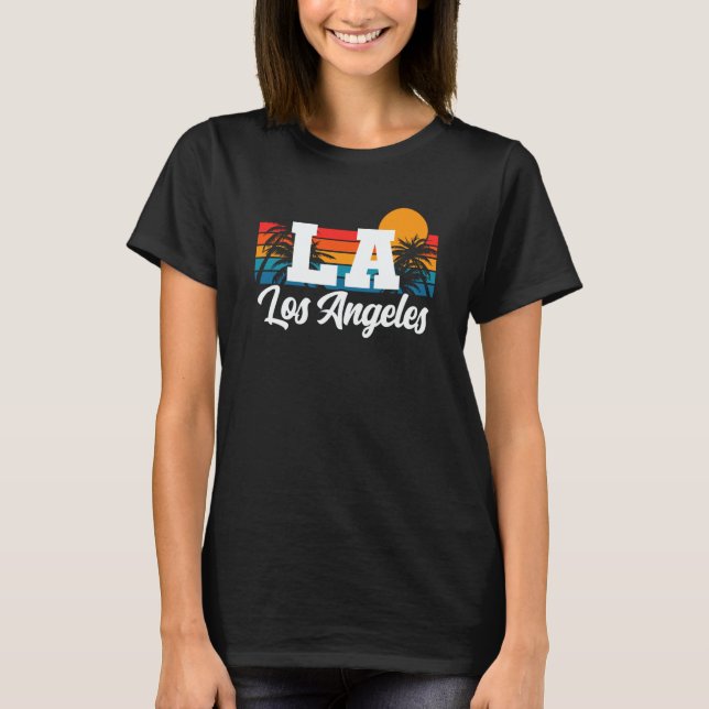 T-shirt Los Angeles LA California  4 (Devant)