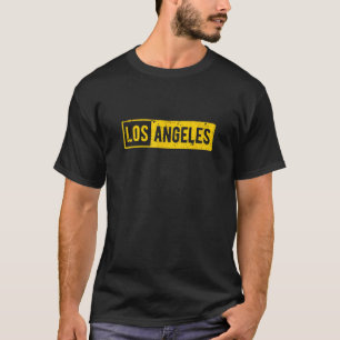 T-shirt Los Angeles LA California Distorti 1