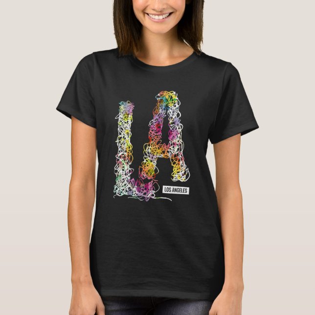 T-shirt Los Angeles LA California Gift_10 (Devant)