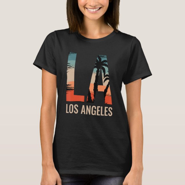 T-shirt Los Angeles LA California Gift_12 (Devant)