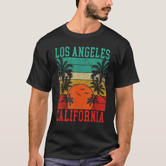 T-shirt Los Angeles La California Hommes Femmes Vêtements (Devant)