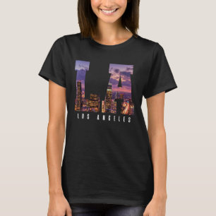 T-shirt Los Angeles La California Retro Vintage Los Angele