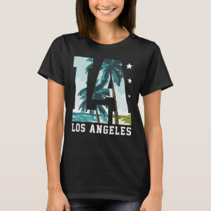 T-shirt Los Angeles La California Retro Vintage Los Angele