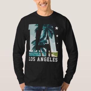 T-shirt Los Angeles La California Retro Vintage Los Angele
